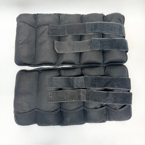 Vist Large View of Product Image Which is Used Golds Gym Ankle Weights Black 10 lb