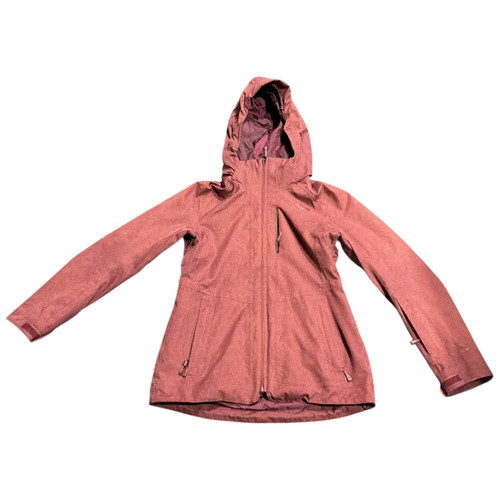 Vist Large View of Product Image Which is Used North Face Outerwear Heavy Jacket W Maroon MD