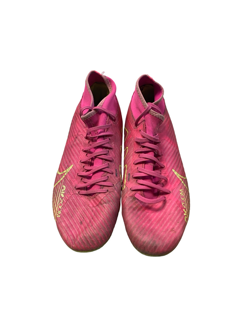 Vist Large View of Product Image Which is Used Nike AIR ZOOM BB/SB Cleats Pink Senior 9