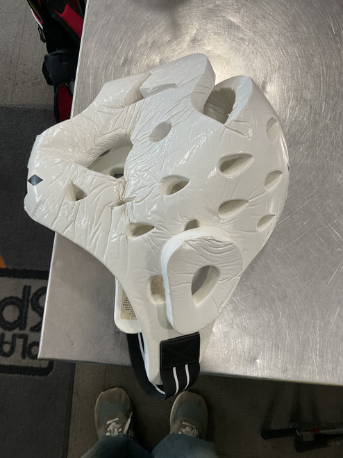 Vist Large View of Product Image Which is Used Vision Martial Arts Head Gear White