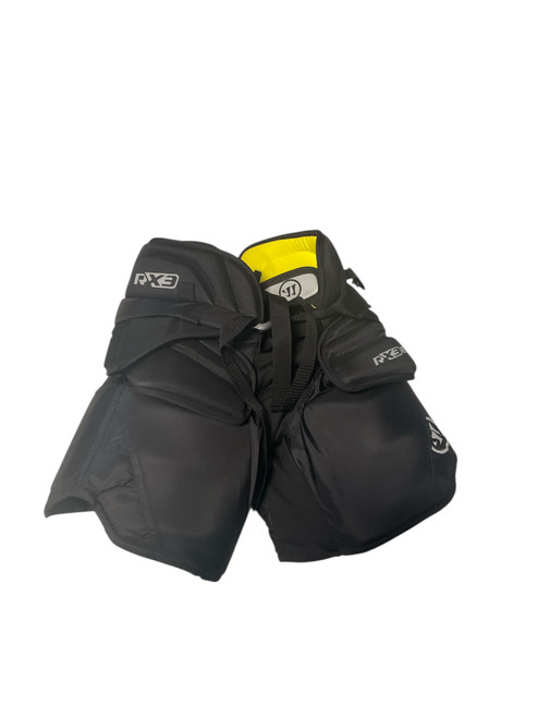 Vist Large View of Product Image Which is Used Warrior RX3 Junior Goalie Pant Black L/XL