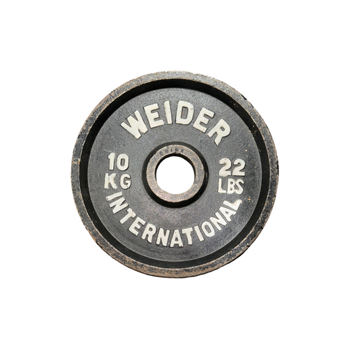 Vist Large View of Product Image Which is Used Weider Olympic Plate (Each) 22 lb