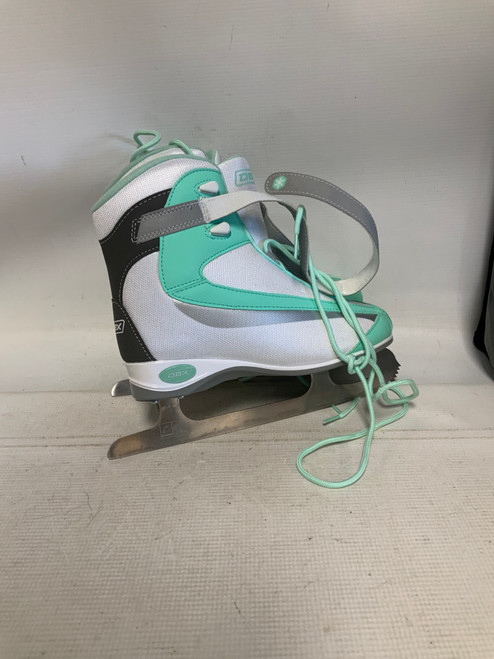 Vist Large View of Product Image Which is Used OBX WomensFigure Skate White Senior 6