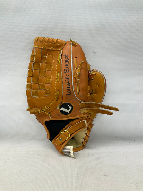 Vist Large View of Product Image Which is Used Louisville Slugger T9L1250 BB/SB Glove RH Throw Brown 12 1/2"