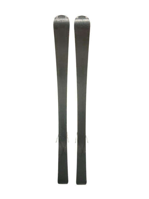 Vist Large View of Product Image Which is Used Elan SNOW BLACK SNOW Girls DH Ski/Binding Black 147 cm