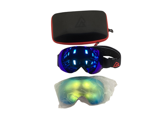 Vist Large View of Product Image Which is Used Ripzone Snow Goggles Adult Black
