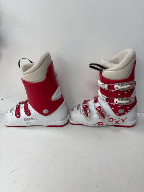 Vist Large View of Product Image Which is Used Roxy ROXY Girls DH Ski Boot White 235 MP - J05.5 - W06.5