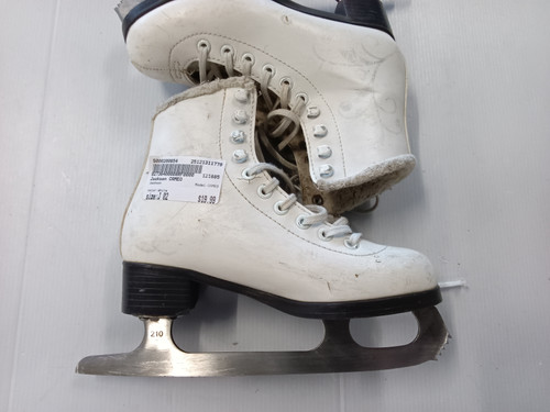Vist Large View of Product Image Which is Used Jackson CAMEO Girls Figure Skate White Junior 02