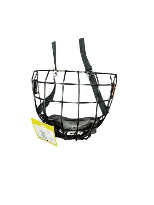 Vist Large View of Product Image Which is Used CCM Hockey Wire Mask Black SM