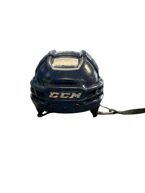 Vist Large View of Product Image Which is Used CCM SUPER TACKS X Hockey Helmet Only Navy Blue SM