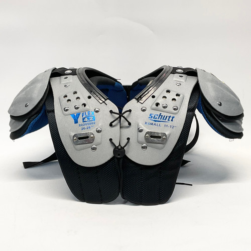 Vist Large View of Product Image Which is Used Schutt Y FLEX 4.2 FB Shoulder Pads Grey XS