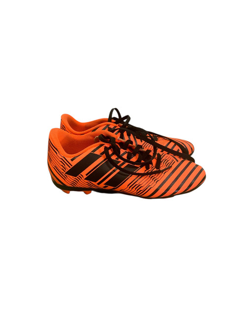 Vist Large View of Product Image Which is Used Adidas Soccer Cleats Orange Junior 03