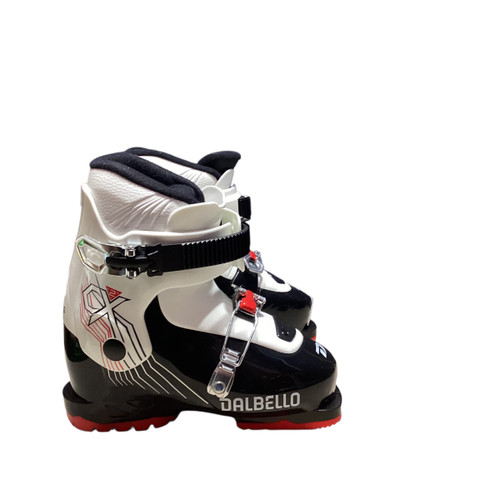 Vist Large View of Product Image Which is Used Dalbello CX2 Boys DH Ski Boot Black 225 MP - J04.5 - W5.5