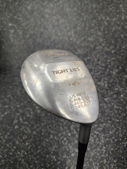 Vist Large View of Product Image Which is Used Adams TIGHT LIES 16-DEGREE Mens Fairway Wood RH 3 Wood