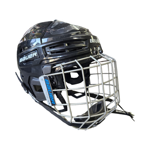 Vist Large View of Product Image Which is Used Bauer IMS 5.0 COMBO HELMET Helmet Cage Combo Black LG