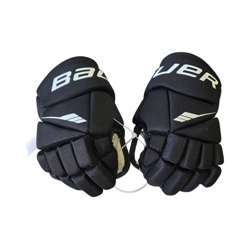 Vist Large View of Product Image Which is Used Bauer LIL SPORT GLOVES Junior Gloves Black 11"