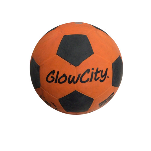 Vist Large View of Product Image Which is Used GLOWCITY BALL All Size Soccer Ball Orange 5