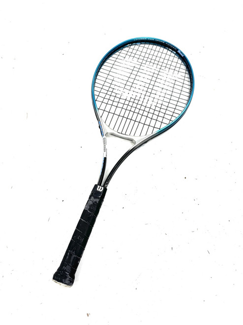 Vist Large View of Product Image Which is Used Wilson VISION Adult Tennis Racquet Royal Blue Unknown