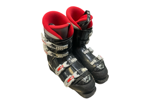 Vist Large View of Product Image Which is Used Nordica GP TJ Boys DH Ski Boot Black 255 MP - M07.5 - W08.5