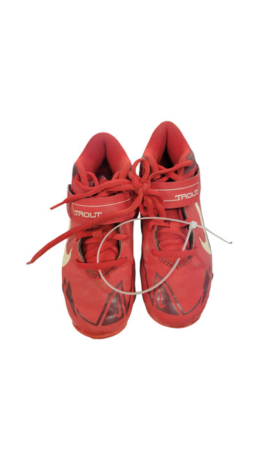Vist Large View of Product Image Which is Used Nike TROUT BB CLEATS BB/SB Cleats Red Junior 01