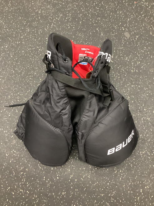 Vist Large View of Product Image Which is Used Bauer LIL SPORT Youth Pant Black SM