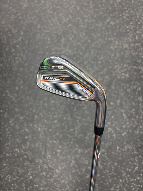Vist Large View of Product Image Which is Used Cobra KING F7 Mens Individual Iron RH 6 Iron