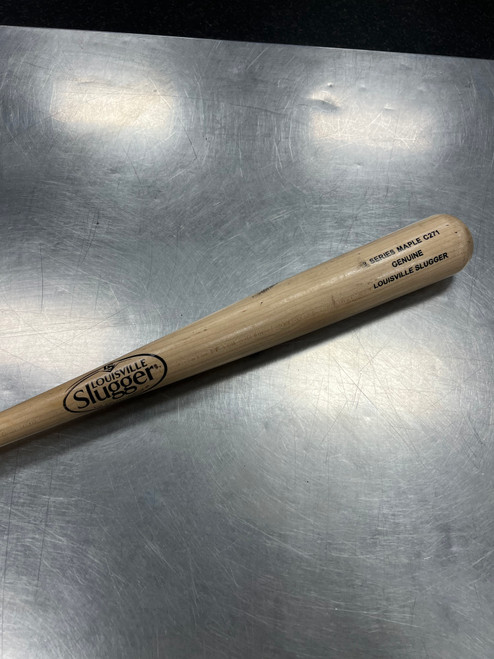 Vist Large View of Product Image Which is Used Louisville Slugger MAPLE C271 BB/SB Wood Bat 32"