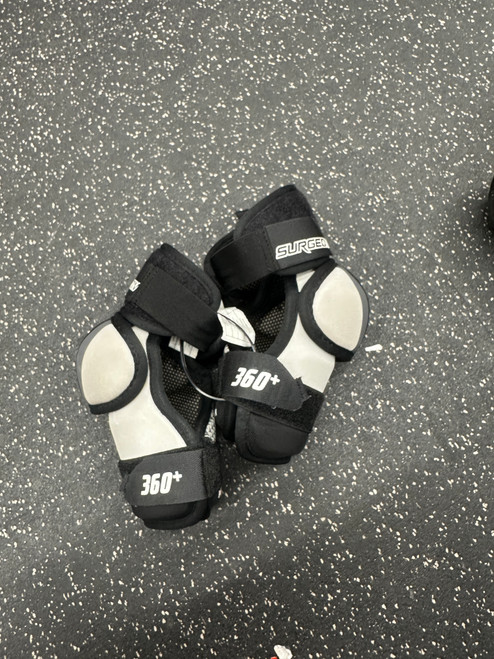 Vist Large View of Product Image Which is Used STX SURGEON 100 Junior Elbow Pads LG