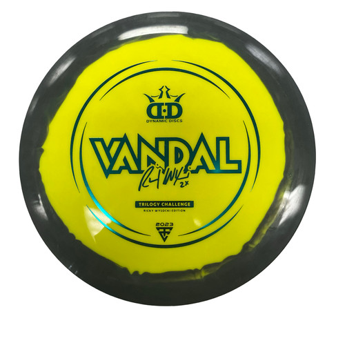 Vist Large View of Product Image Which is Used Dynamic Discs TC VANDAL Disc Golf Driver Yellow