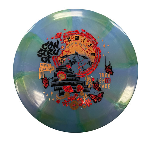 Vist Large View of Product Image Which is Used Thought Space Athletics NEBULA ETHEREAL CONSTRUCT Disc Golf Driver Teal