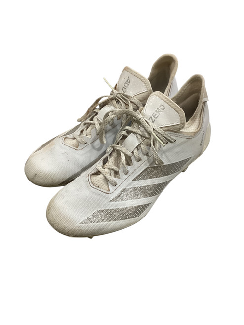 Vist Large View of Product Image Which is Used Adidas ADIDAS ADIZERO Adult FB Cleats White Senior 10.5