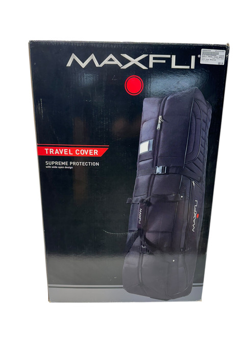 Vist Large View of Product Image Which is Used Maxfli TRAVEL COVER Travel Bag Black