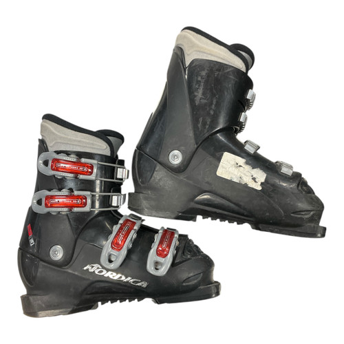 Vist Large View of Product Image Which is Used Nordica GP TJ Boys DH Ski Boot Black 215 MP - J03
