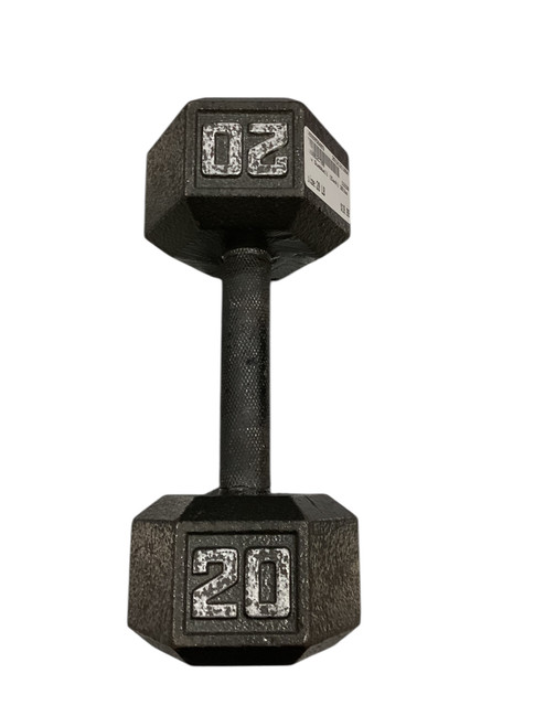 Vist Large View of Product Image Which is Used Hex Dumbbell (Each) 20 lb