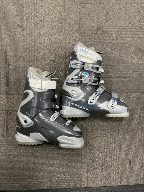 Vist Large View of Product Image Which is Used Rossignol COCKPIT Womens DH Ski Boot Grey 290 MP - M11 - W12