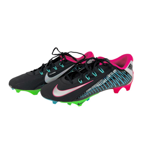 Vist Large View of Product Image Which is Used Nike VAROR EDGE 360 Football Cleats Black Men's 11.5