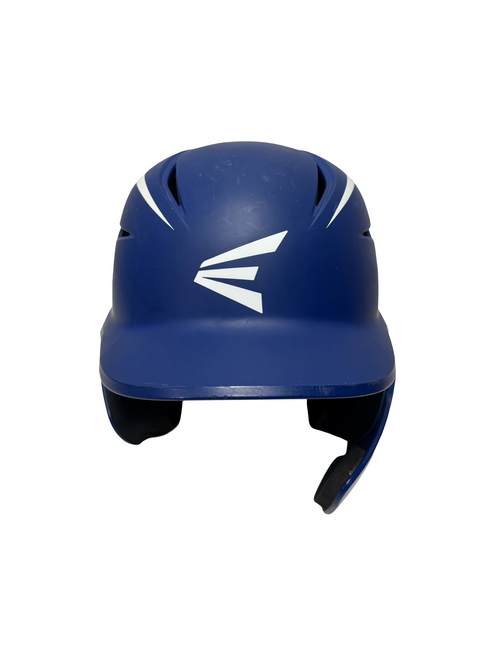 Vist Large View of Product Image Which is Used Easton ELITE X 7 1/8 - 7 1/2 Sr Batting Helmet w/ Jaw Guard Royal Blue