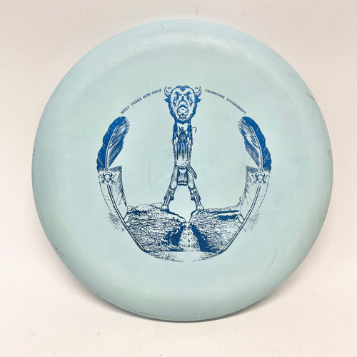 Vist Large View of Product Image Which is Used Gateway WIZARD Disc Golf Putter Sky Blue 178g
