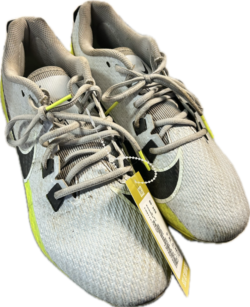 Vist Large View of Product Image Which is Used Nike Adult FB Cleats White Senior 10.5