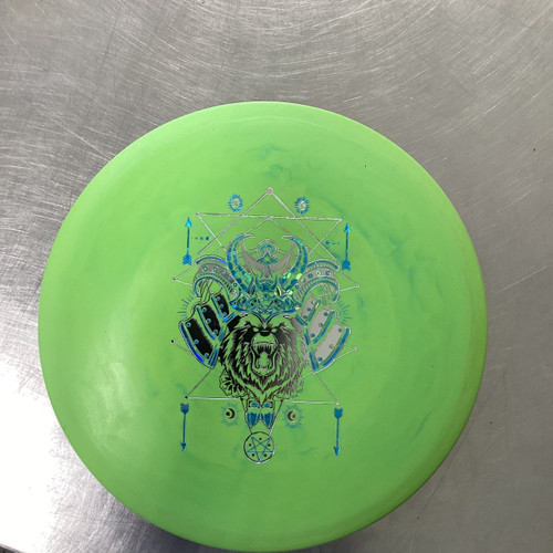 Vist Large View of Product Image Which is Used Innova PRO ROC KC Disc Golf Putter Green