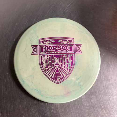 Vist Large View of Product Image Which is Used Innova GALACTIC XT GATOR 3 Disc Golf Putter Green