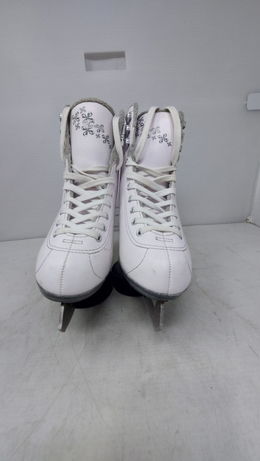 Vist Large View of Product Image Which is Used Bladerunner AURORA Girls Figure Skate White Junior 05