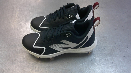 Vist Large View of Product Image Which is Used New Balance FUELCELL BB/SB Cleats Black Senior 5.5