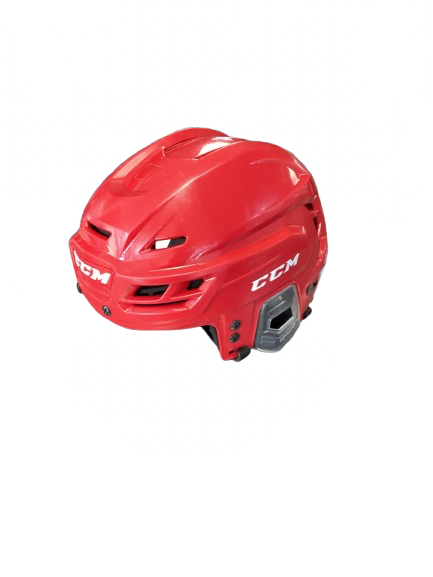 Vist Large View of Product Image Which is Used CCM 710 TACKS Hockey Helmet Only Red MD