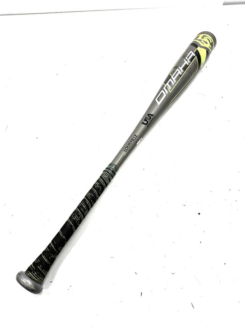 Vist Large View of Product Image Which is Used Louisville Slugger OMAHA BB/SB USA 2 5/8 Bat 30"