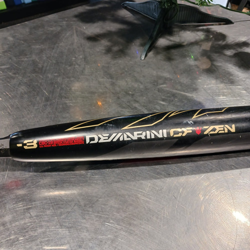 Vist Large View of Product Image Which is Used Demarini CF ZEN CBC-19 BB/SB High School -3 Bat 32"