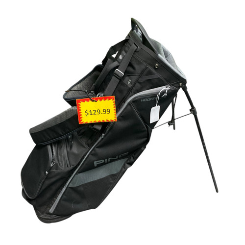 Vist Large View of Product Image Which is Used Ping HOOFER LITE Mens Stand Bag Black