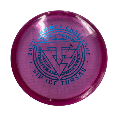 Vist Large View of Product Image Which is Used Westside VIP ICE TURSAS Disc Golf Mid Range Purple