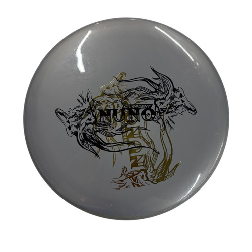 Vist Large View of Product Image Which is Used NUNO Disc Golf Mid Range Grey