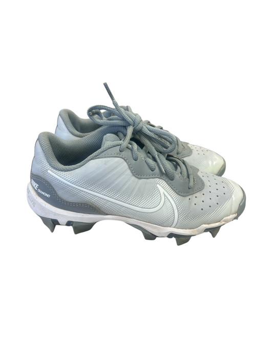 Vist Large View of Product Image Which is Used Nike DIAMOND BB/SB Cleats Grey Junior 03
